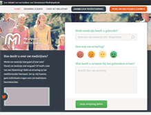 Tablet Screenshot of meldpuntmedicijnen.nl